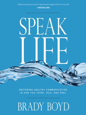 cover image of Speak Life